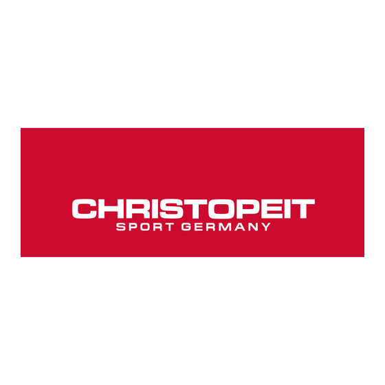 Christopeit Sport AX 2 Assembly And Exercise Instructions