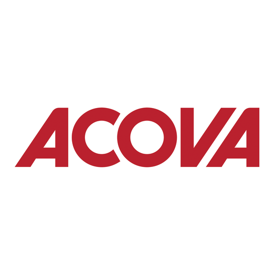 Acova Z22940 Instructions For Use Manual