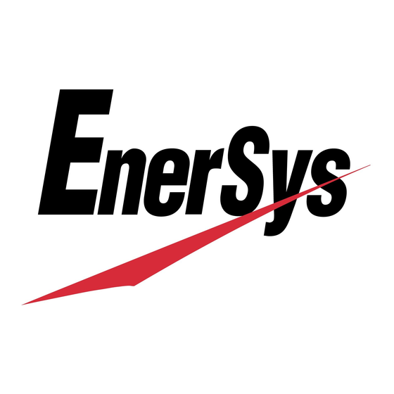 EnerSys Genesis Pure Lead 13EP Instruction Sheet