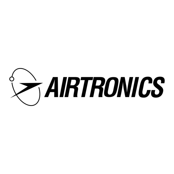 AIRTRONICS Super EXZES Operating Manual