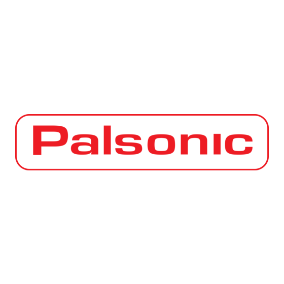 Palsonic PMSM-225 Instruction Manual
