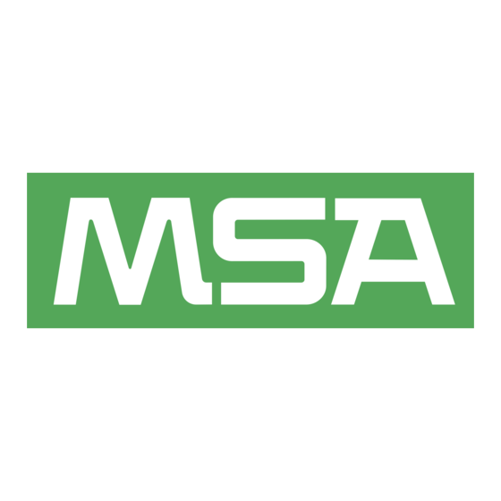 MSA Gravity Use And Maintenance Instructions