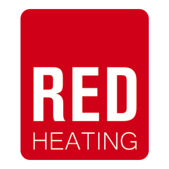 Red Heating SELECTA 15 S1 Installation Manual