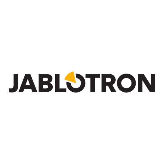 jablotron JA-65 MAESTRO Installation Manual