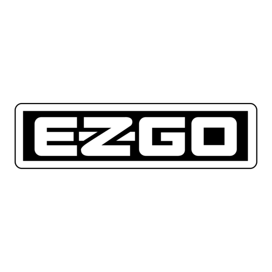 Ezgo REFRESHER 1200 CARB Owner's Manual And Service Manual