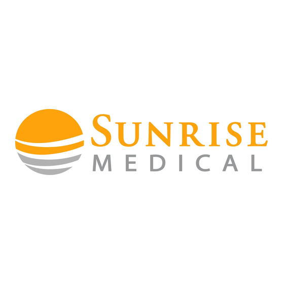 Sunrise Medical XTENDER  Series Quick Using Manual