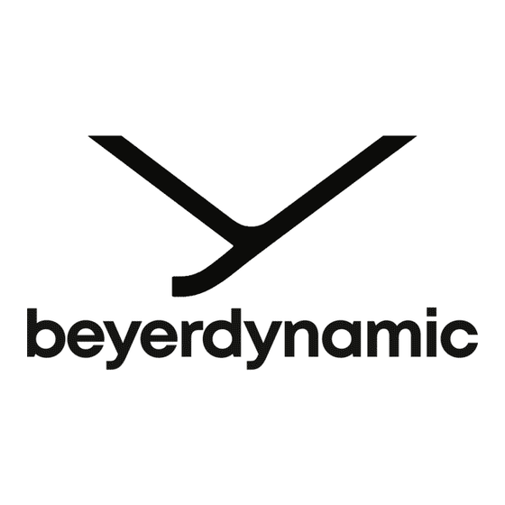 Beyerdynamic MCS-D 202 Operating Instructions Manual