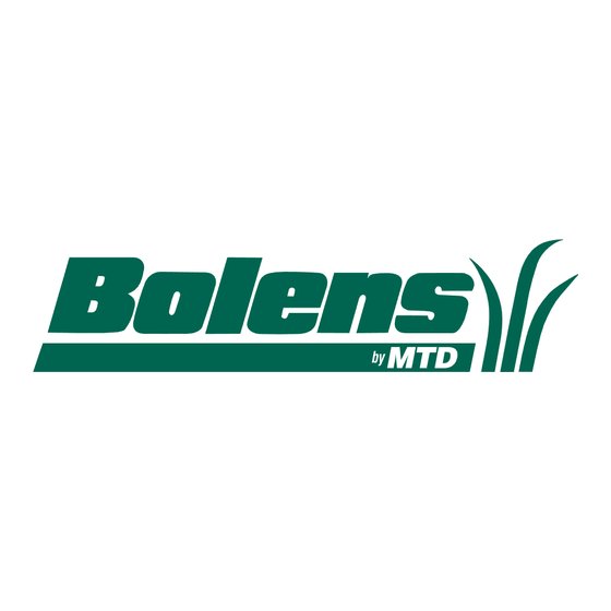 Bolens BL250 Operator's Manual