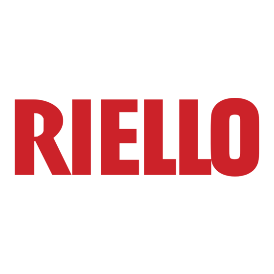 Riello RL 190/M Installation, Use And Maintenance Instructions
