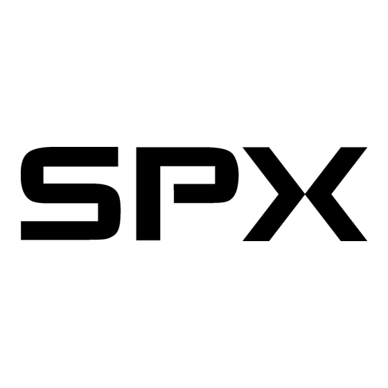 SPX AquaH Instruction Manual