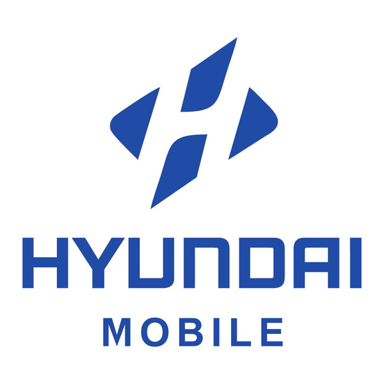 Hyundai Mobile Eternity G25 User Manual