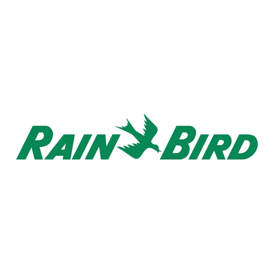 Rain Bird WS-PRO2 Installation, Operation, Maintenance, And Troubleshooting Manual