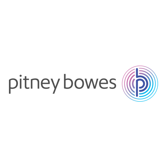 Pitney Bowes SendPro C Series Installation Instructions