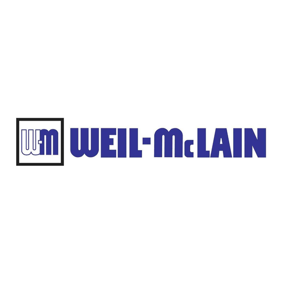 Weil-McLain Oil-Fired Water Boiler User's Information Manual
