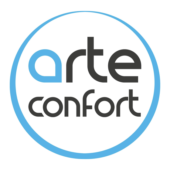 arte confort Rodas Instruction Manual