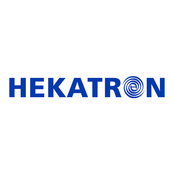 Hekatron FSZ Pro Instruction Manual
