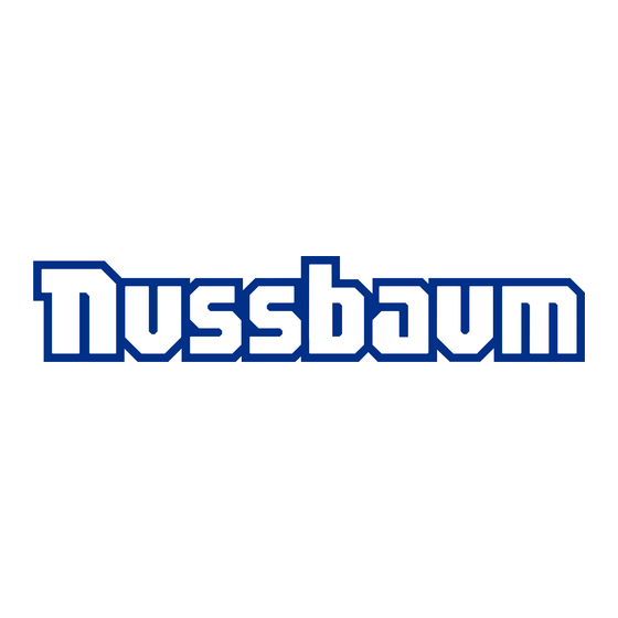 Nussbaum TC 110 Instruction Manual