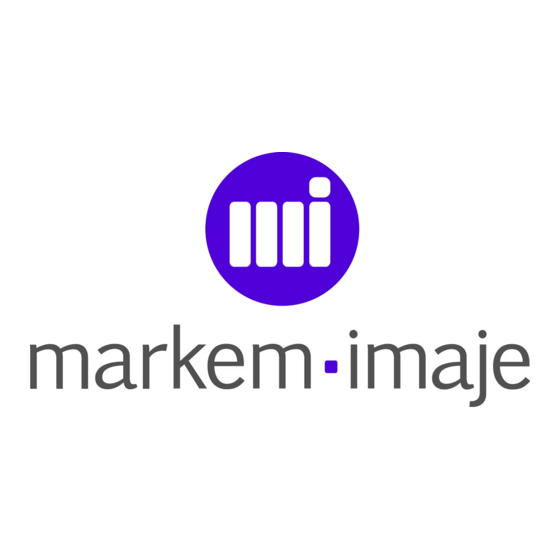 Markem Imaje 4500 Safety And Product Information