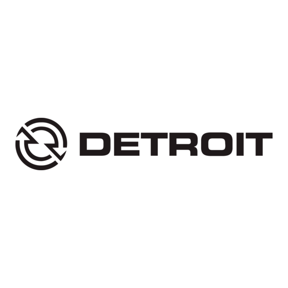 Detroit Diesel DDFP Series Operation And Maintenance Instruction Manual