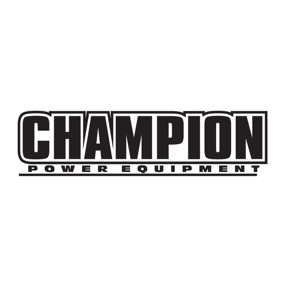 Champion Power Equipment 76520 Owner's Manual & Operating Instructions