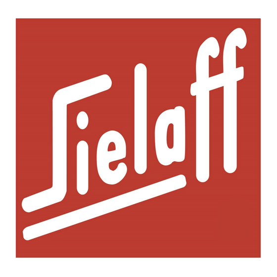 Sielaff SU 1500 EC02 Series Original Operating Instructions
