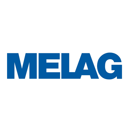 MELAG MELAnet box Operating Manual