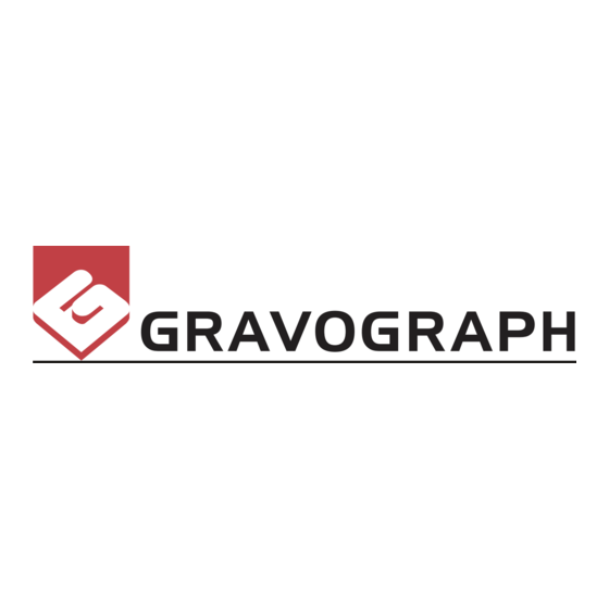 GRAVOGRAPH LS900 XP Operating And Maintenance Manual