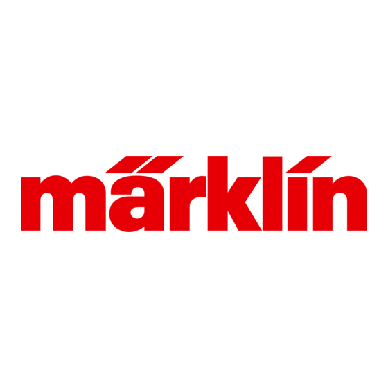 marklin 39411 Instruction Manual