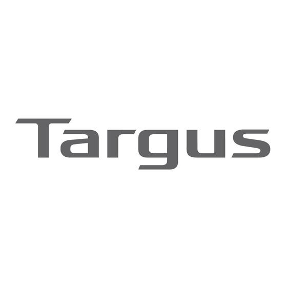 Targus USB Memory Drive Installation Manual
