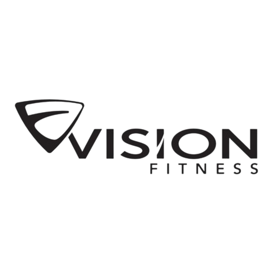 Vision Fitness R2750HRT Assembly Manual