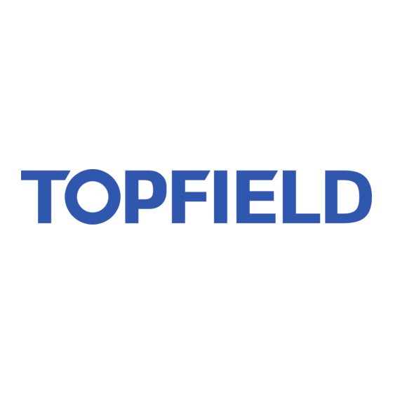 Topfield TF 7000 HD PVRt User Manual
