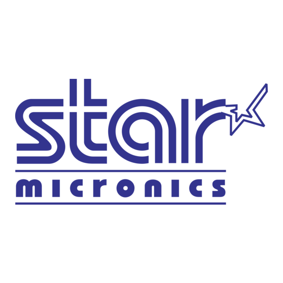 Star Micronics MP100 Supplementary Manual