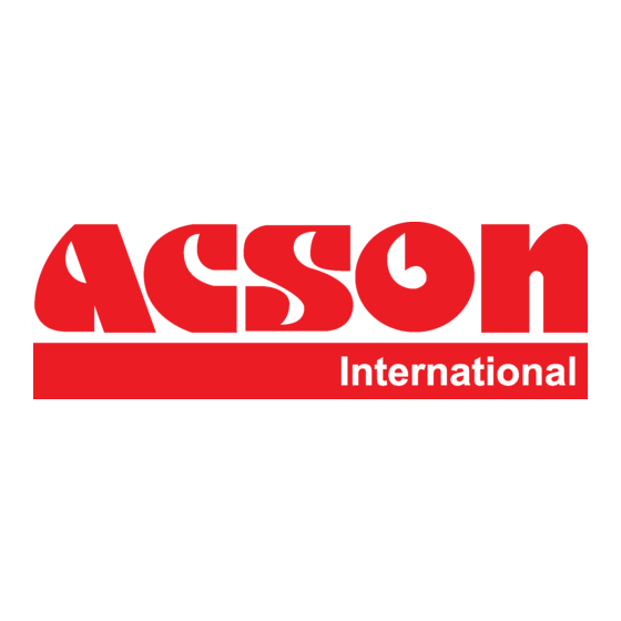 Acson SB 75BW Installation Manual