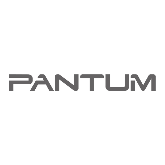 Pantum P3060 Series Manual