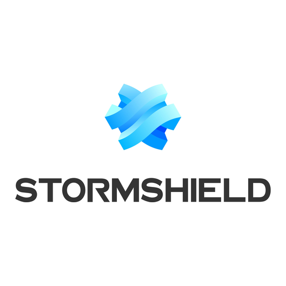 Stormshield SN-XS Series Quick Installation Manual