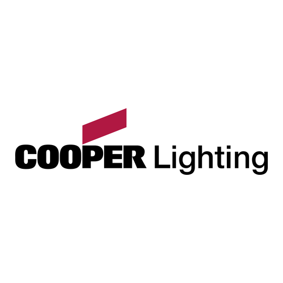 Cooper Lighting Fenestra 142 Specification Sheet