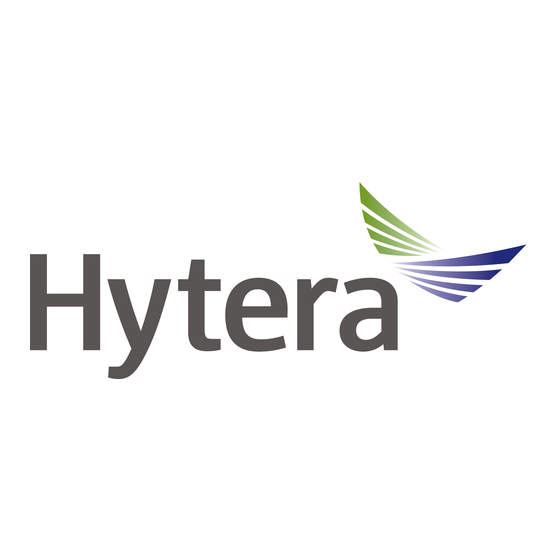 Hytera HM652 Quick Reference Manual