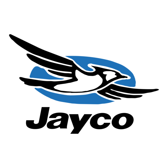 Jayco Mini-Motorhome Owner's Manual