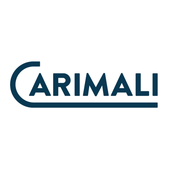 Carimali 23075X-CRX Installation Manual