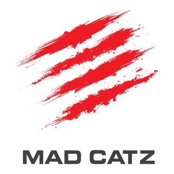 Mad Catz 5873 Instruction Manual