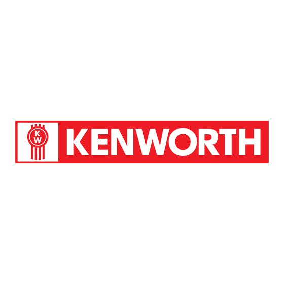 Kenworth SmartWheel KM816010 Troubleshooting Manual