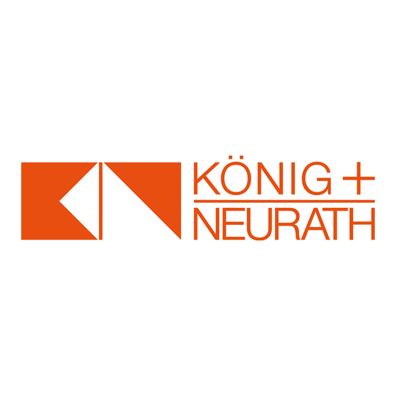 KONIG+NEURATH NET.WORK.PLACE Assembly And Operating Instructions Manual