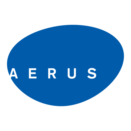 Aerus CENTRA LUX E130L Installation Manual