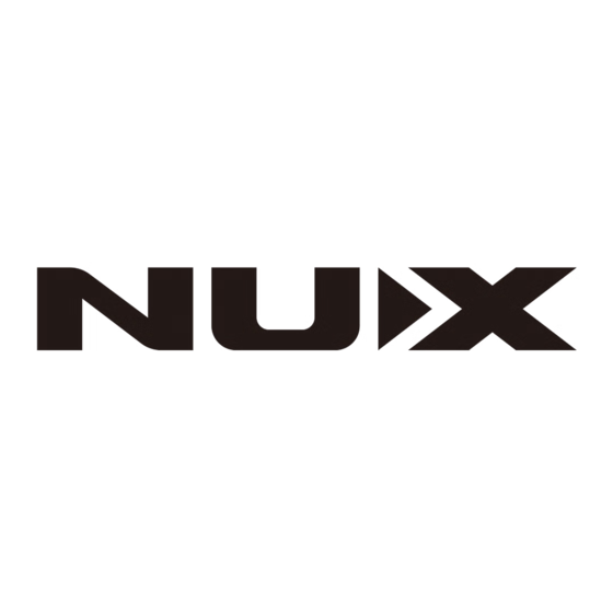 nux strum tuner User Manual