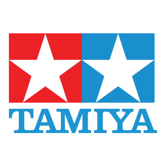 Tamiya TA02 Quick Start Manual