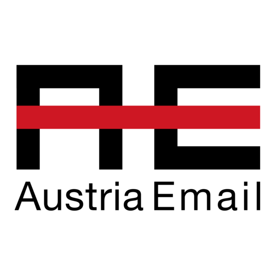 Austria Email SH Series Installation And User Manual