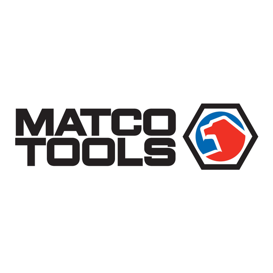 Matco Tools MT2887 Operating Instructions Manual