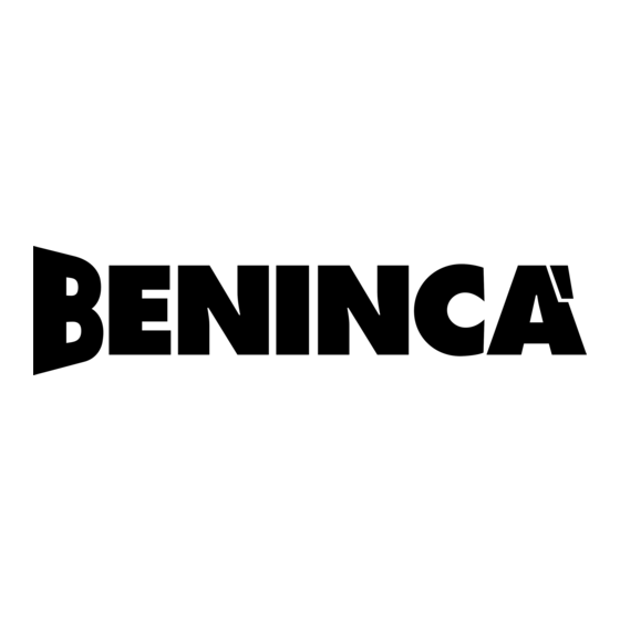 Beninca DU.IT24N User's Handbook And Spare Parts Catalogue For The Installer
