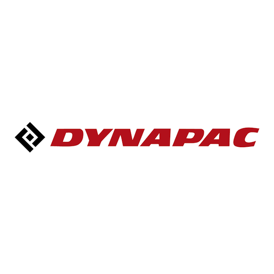 Dynapac CC 501 Manual