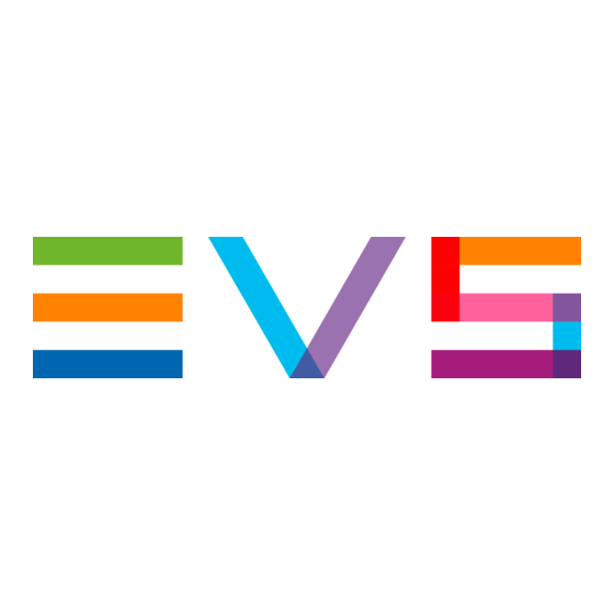 EVS Xeebra Installation And Configuration Manual